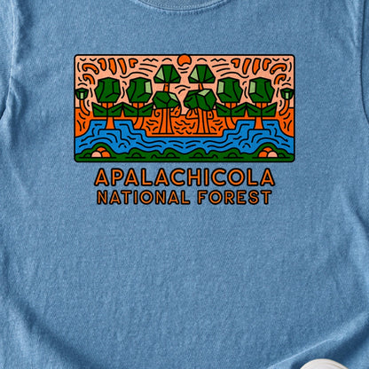 Apalachicola National Forest Kids Cotton T-Shirt