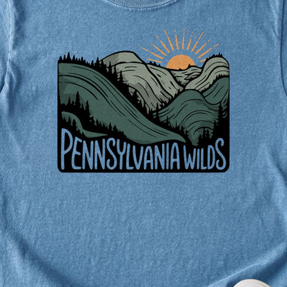Pennsylvania Wilds Kids Cotton T-Shirt