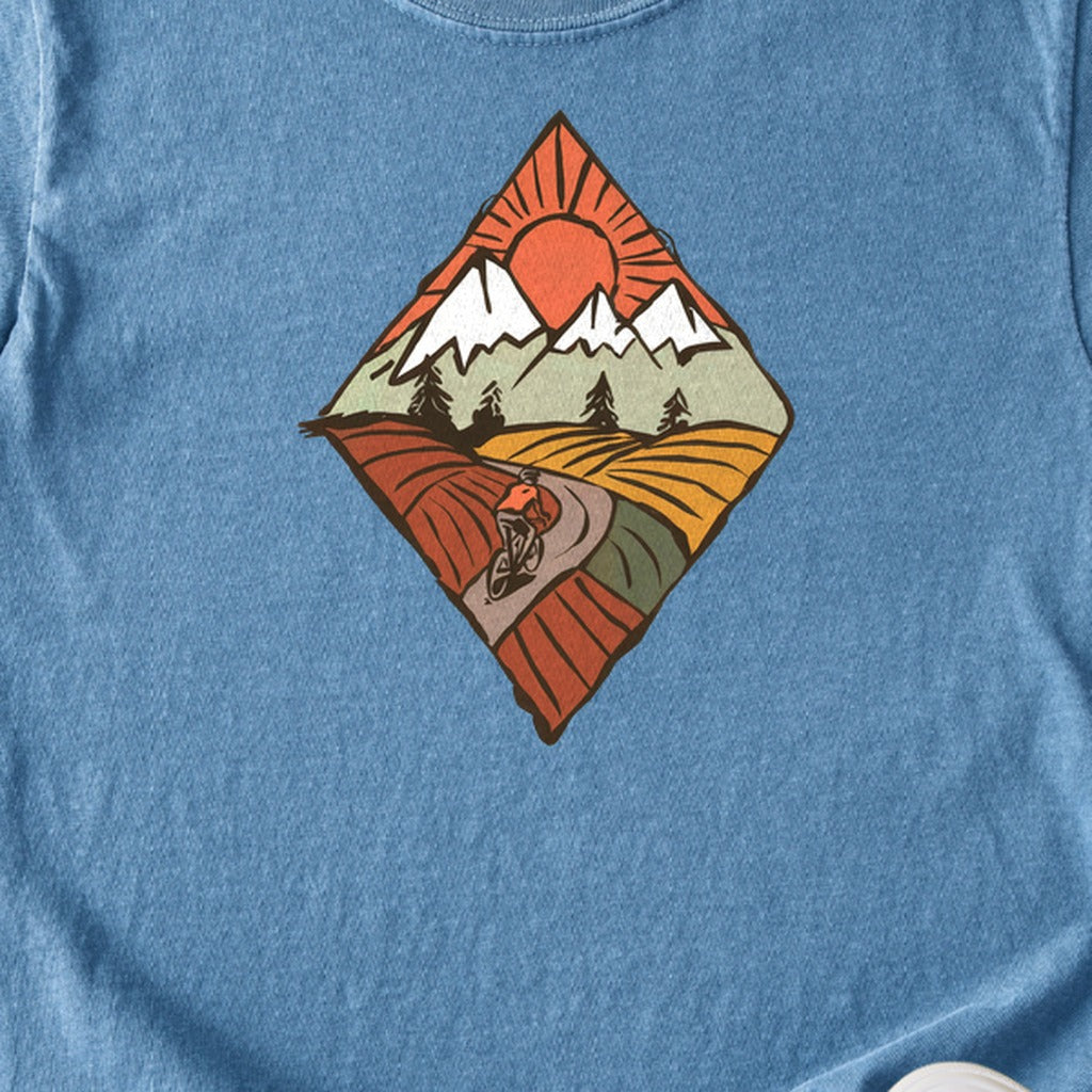 Pedal to the Peaks Kids Cotton T-Shirt