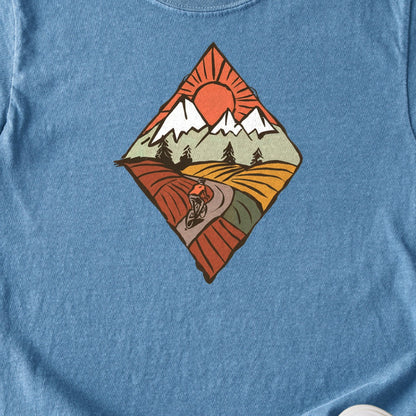 Pedal to the Peaks Kids Cotton T-Shirt