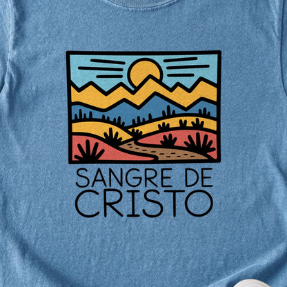 Sangre De Cristo Mountains Kids Cotton T-Shirt