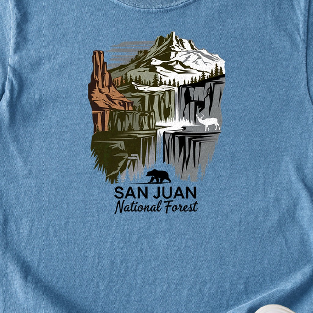 San Juan National Forest Kids Cotton T-Shirt