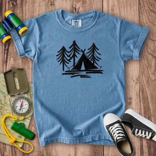 Painted Camp Kids Cotton T-Shirt