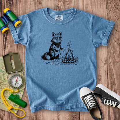 The Pyrofessor Fox Kids Cotton T-Shirt