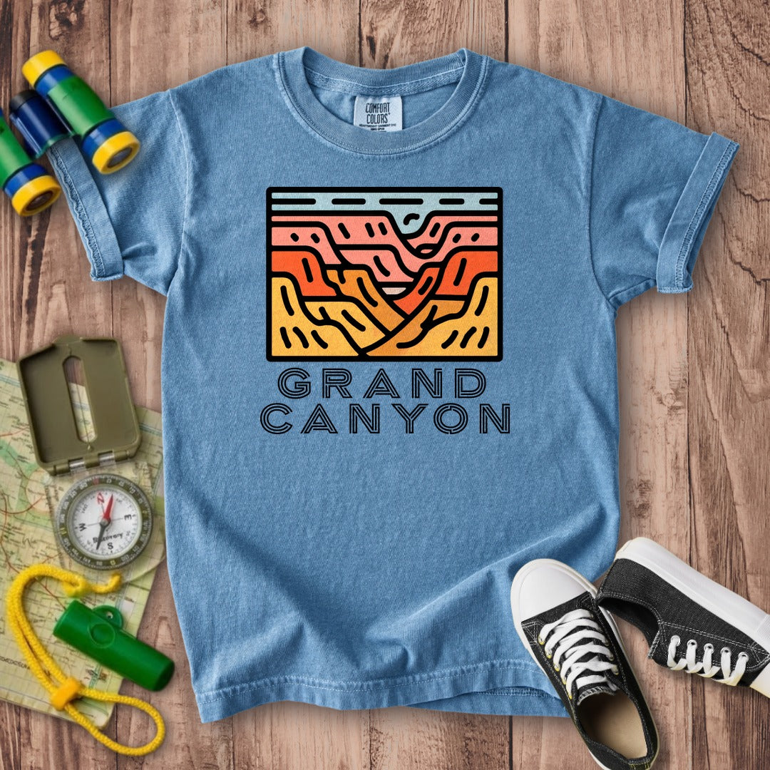 Grand Canyon National Park Kids Cotton T-Shirt