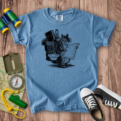 The Packademic Squirrel Kids Cotton T-Shirt