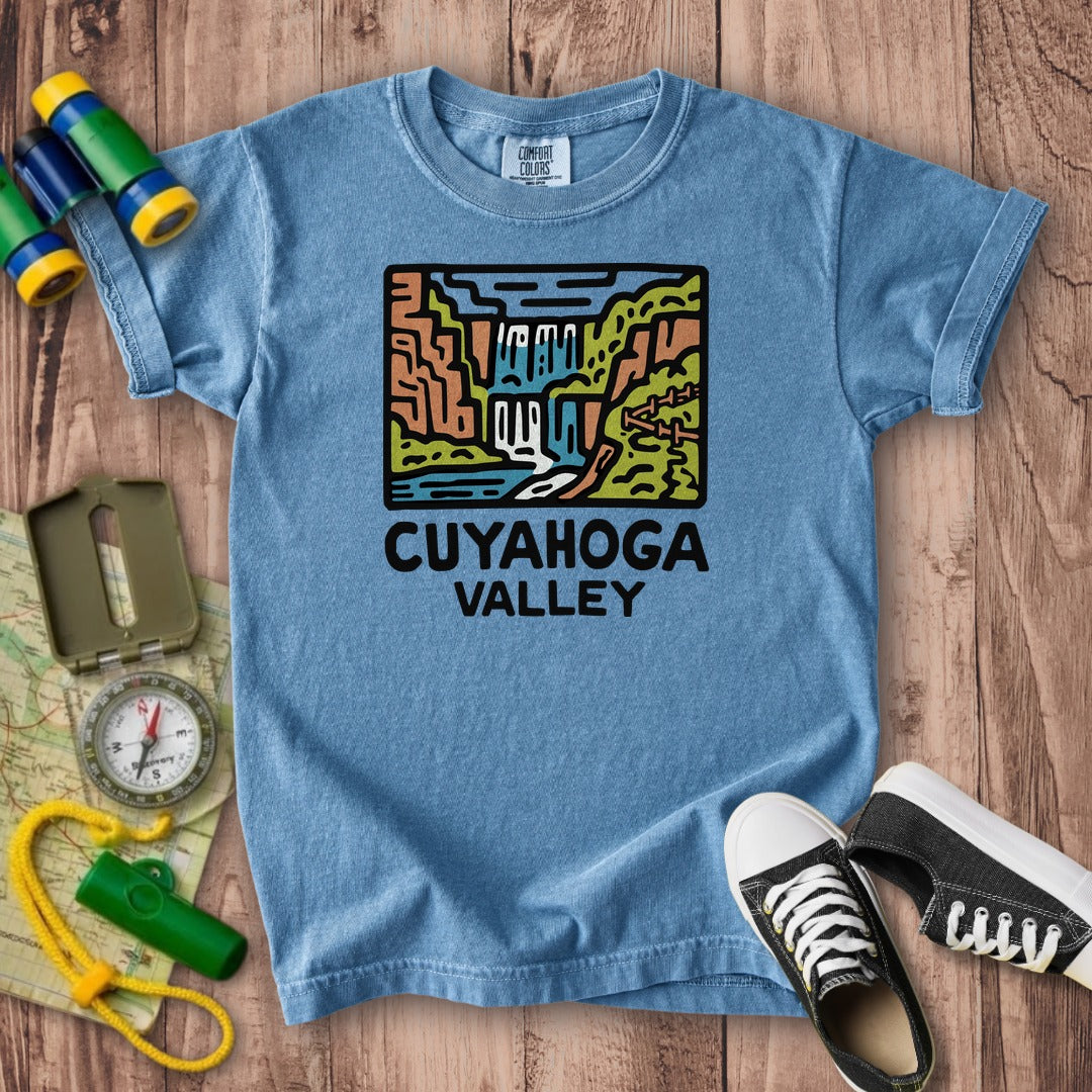 Cuyahoga Valley National Park Kids Cotton T-Shirt