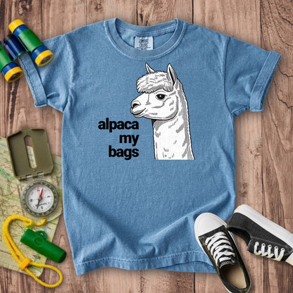Alpaca My Bags Kids Cotton T-Shirt
