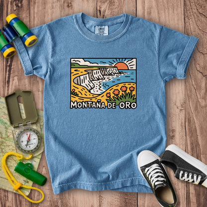 Montana de Oro State Park Kids Cotton T-Shirt