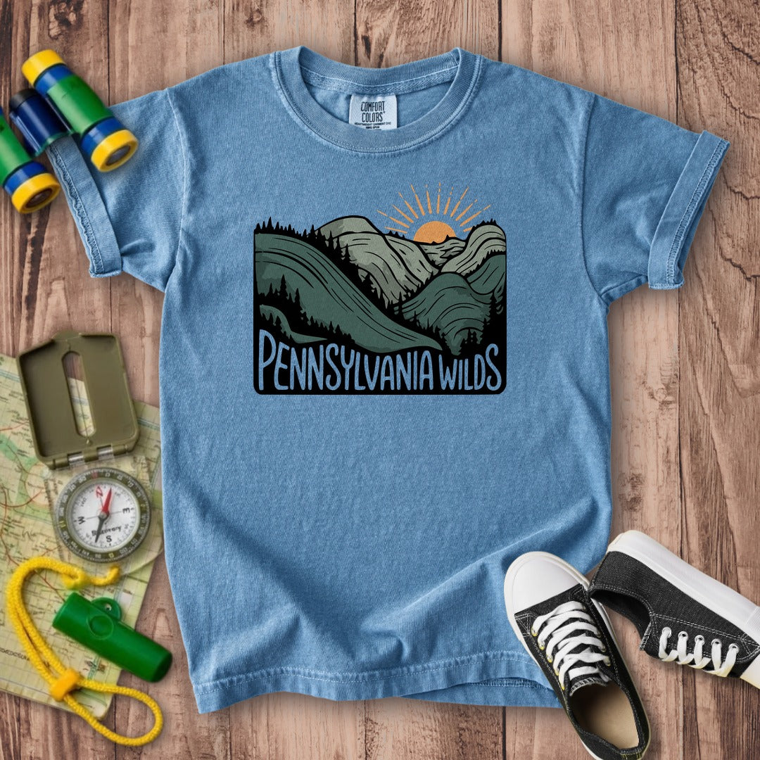 Pennsylvania Wilds Kids Cotton T-Shirt