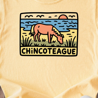 Chincoteague National Wildlife Refuge Kids Cotton T-Shirt