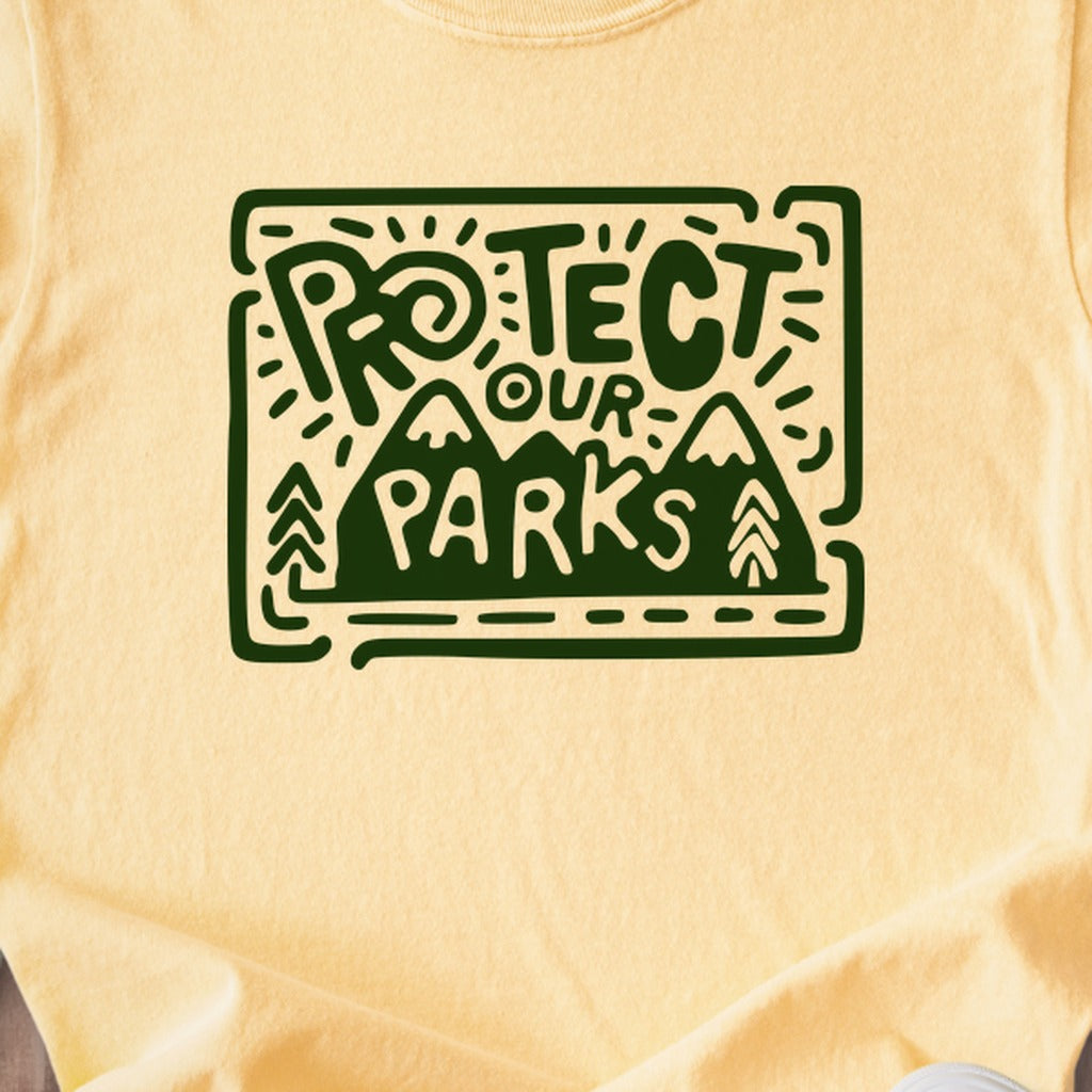 Protect Our Parks Kids Cotton T-Shirt