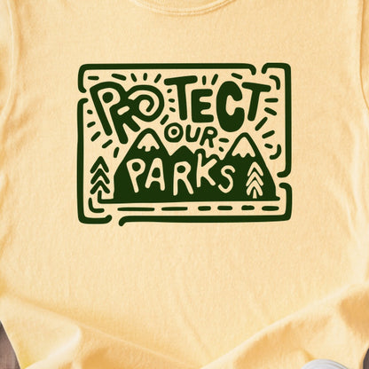 Protect Our Parks Kids Cotton T-Shirt