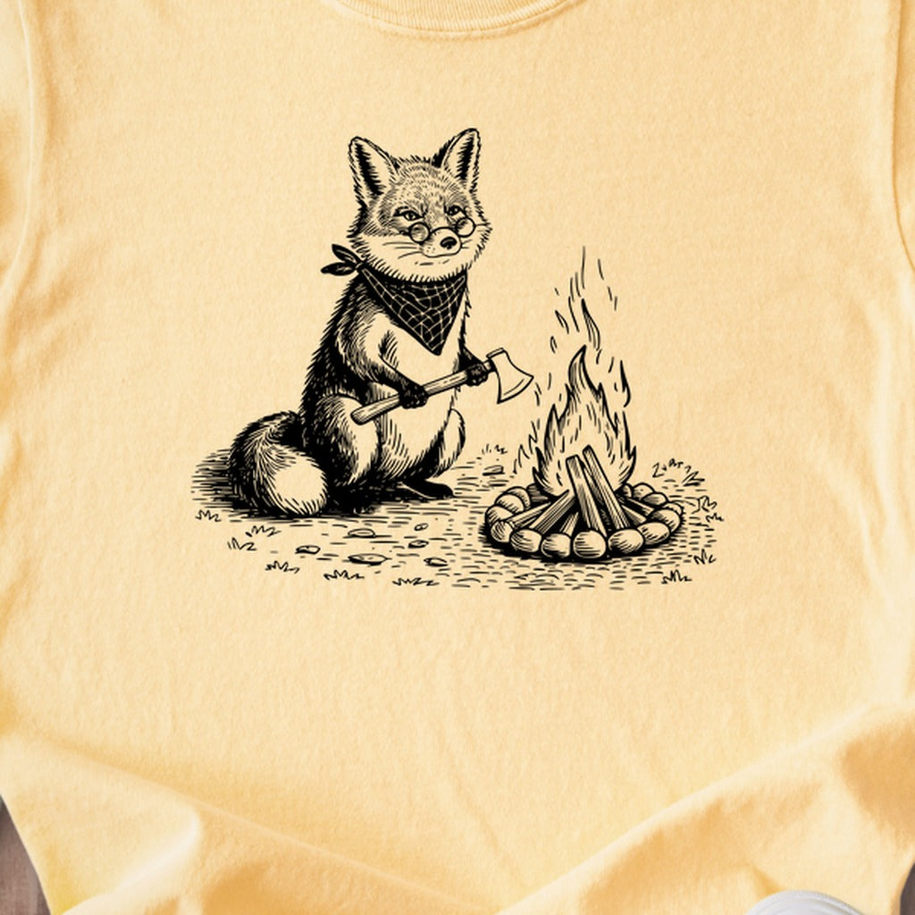 The Pyrofessor Fox Kids Cotton T-Shirt