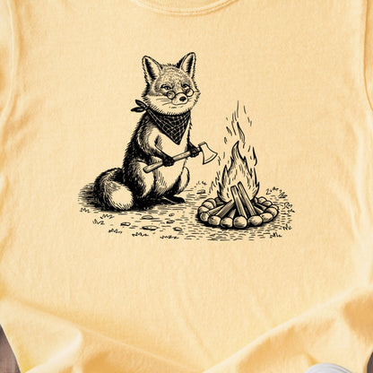 The Pyrofessor Fox Kids Cotton T-Shirt