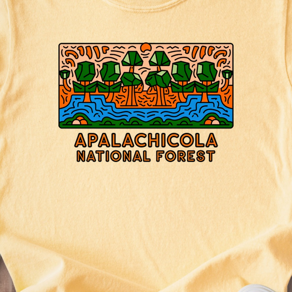 Apalachicola National Forest Kids Cotton T-Shirt