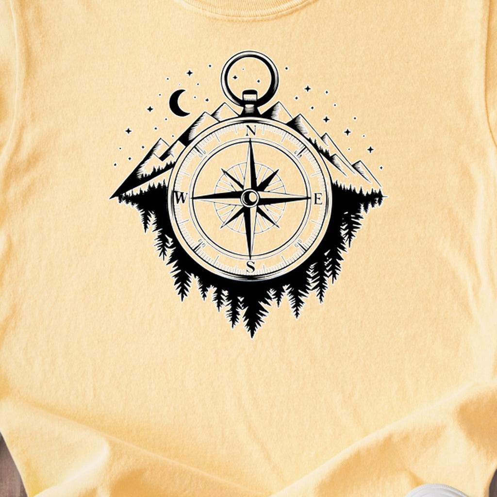 Navigate the Mountains Kids Cotton T-Shirt