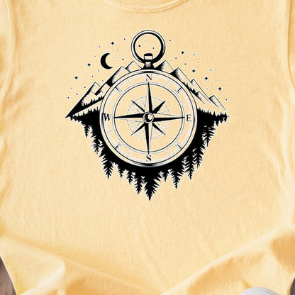 Navigate the Mountains Kids Cotton T-Shirt