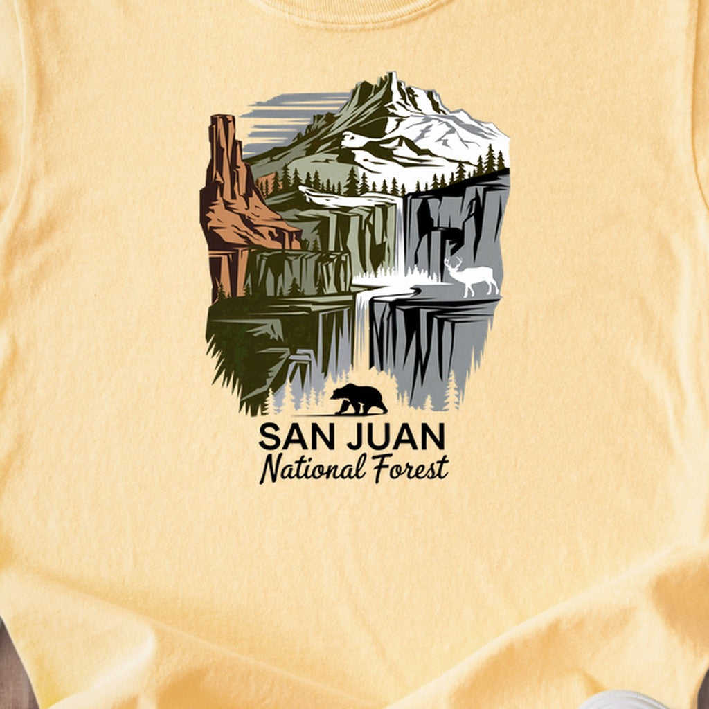 San Juan National Forest Kids Cotton T-Shirt