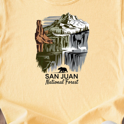 San Juan National Forest Kids Cotton T-Shirt