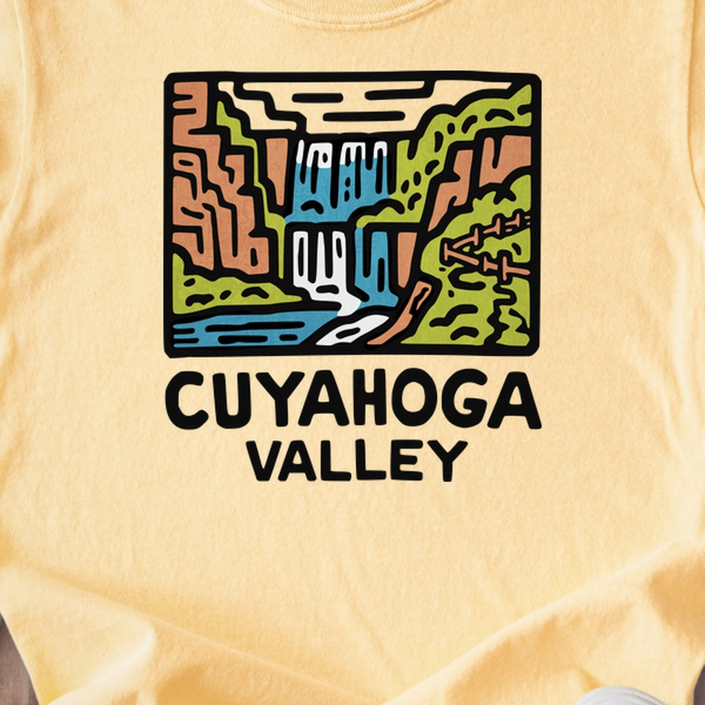Cuyahoga Valley National Park Kids Cotton T-Shirt