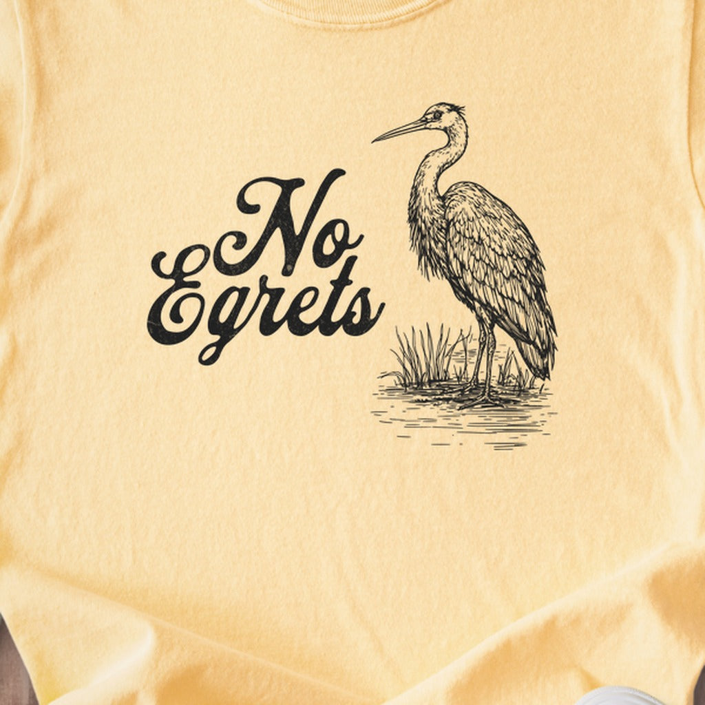 No Egrets Kids Cotton T-Shirt