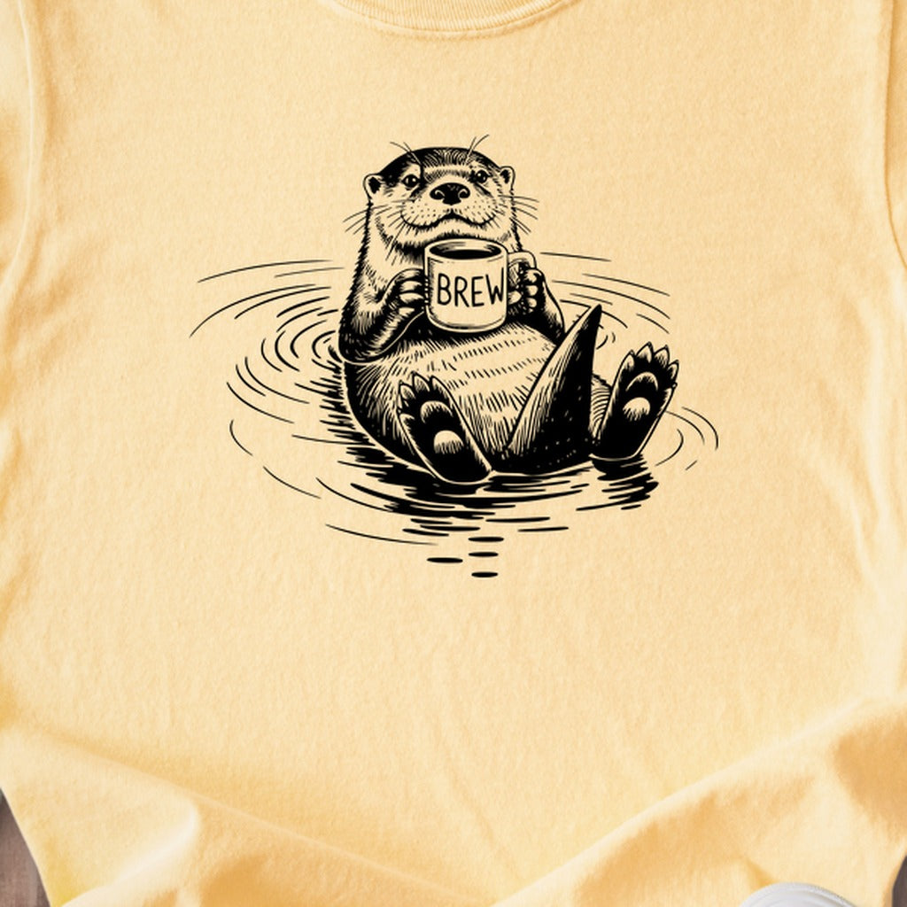 The Hoptimist Otter Kids Cotton T-Shirt