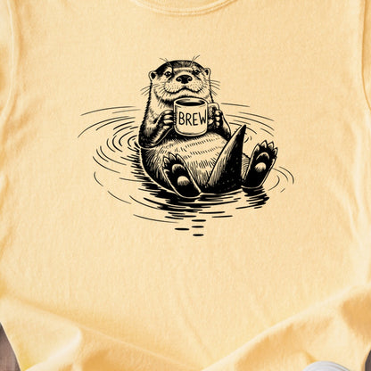 The Hoptimist Otter Kids Cotton T-Shirt