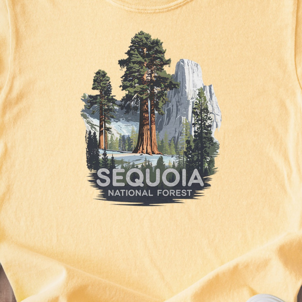 Sequoia National Forest Kids Cotton T-Shirt