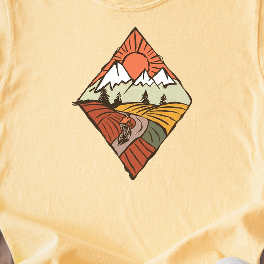 Pedal to the Peaks Kids Cotton T-Shirt