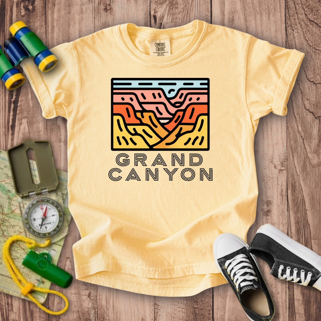 Grand Canyon National Park Kids Cotton T-Shirt