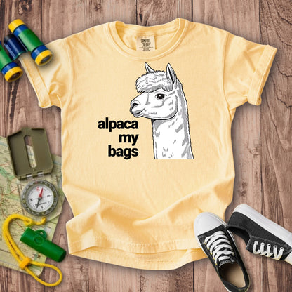 Alpaca My Bags Kids Cotton T-Shirt