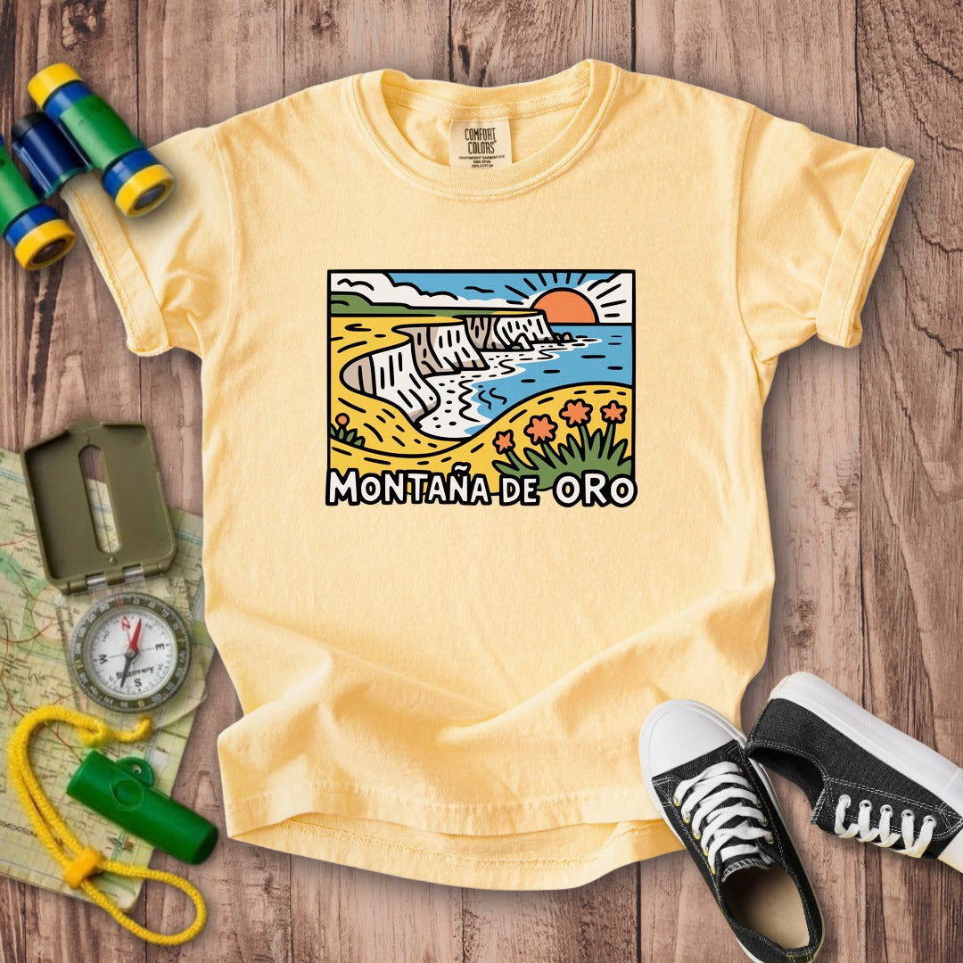Montana de Oro State Park Kids Cotton T-Shirt