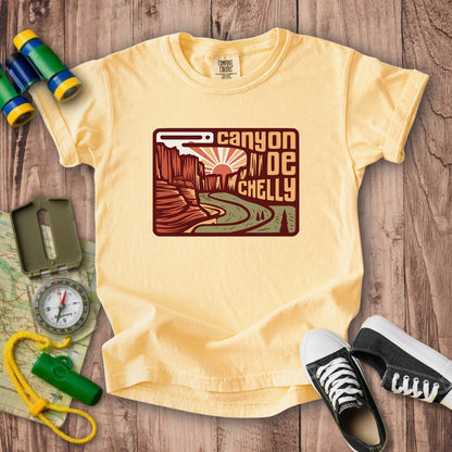 Canyon de Chelly National Monument Kids Cotton T-Shirt