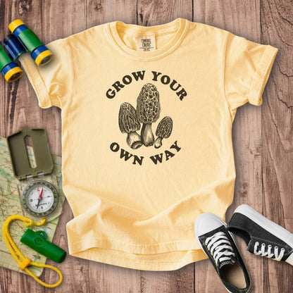 Grow Your Own Way Kids Cotton T-Shirt