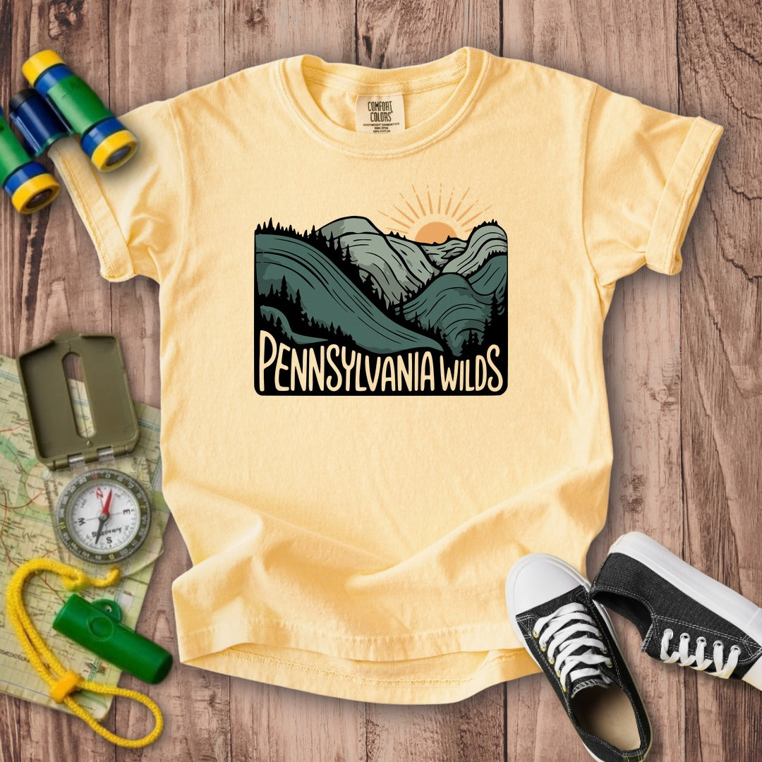 Pennsylvania Wilds Kids Cotton T-Shirt