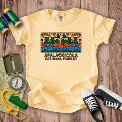 Apalachicola National Forest Kids Cotton T-Shirt