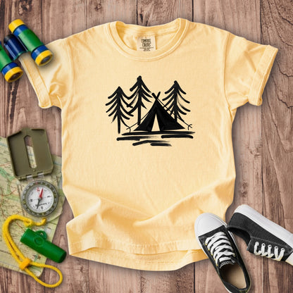 Painted Camp Kids Cotton T-Shirt