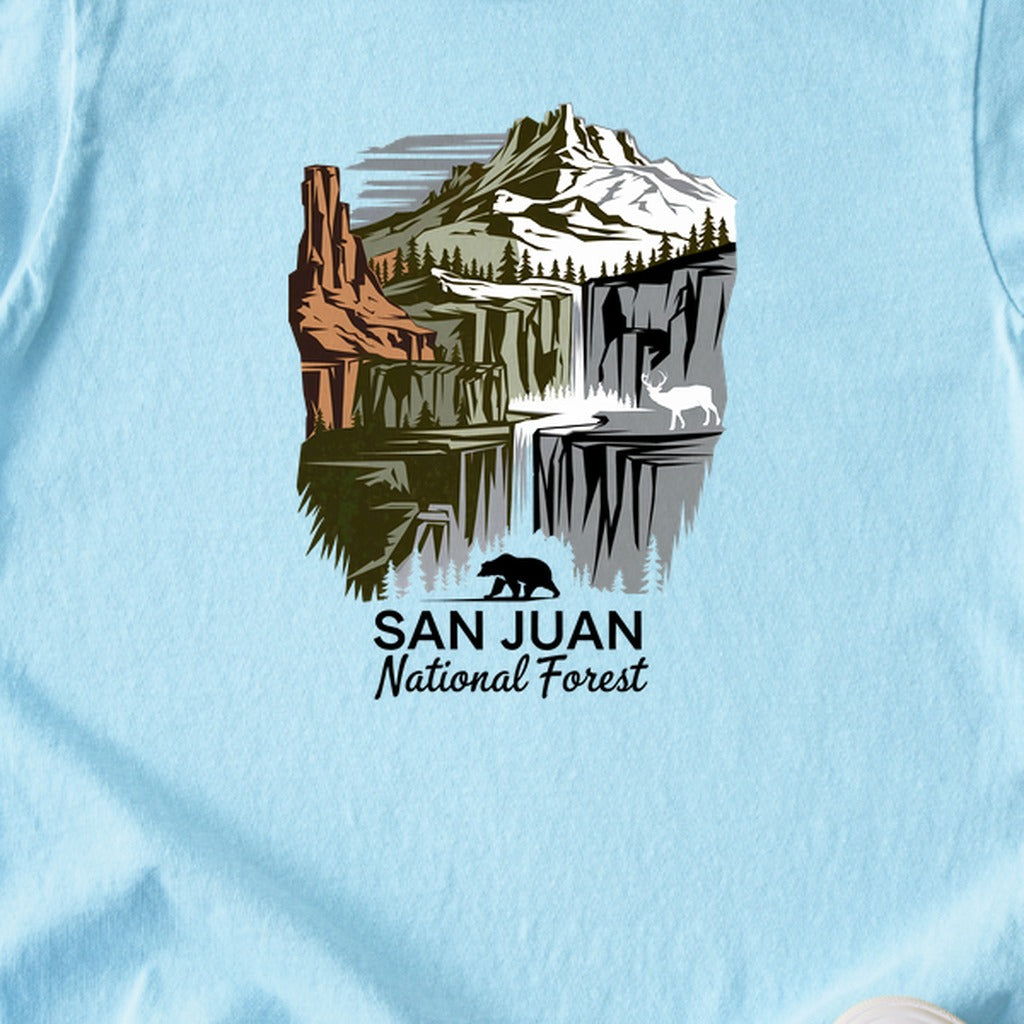 San Juan National Forest Kids Cotton T-Shirt
