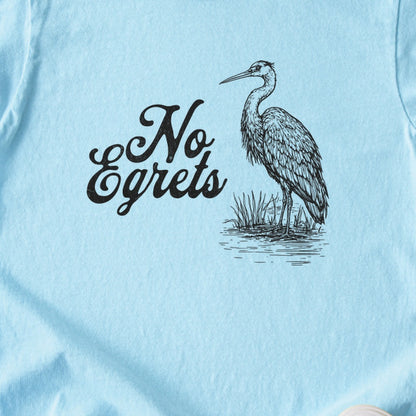 No Egrets Kids Cotton T-Shirt
