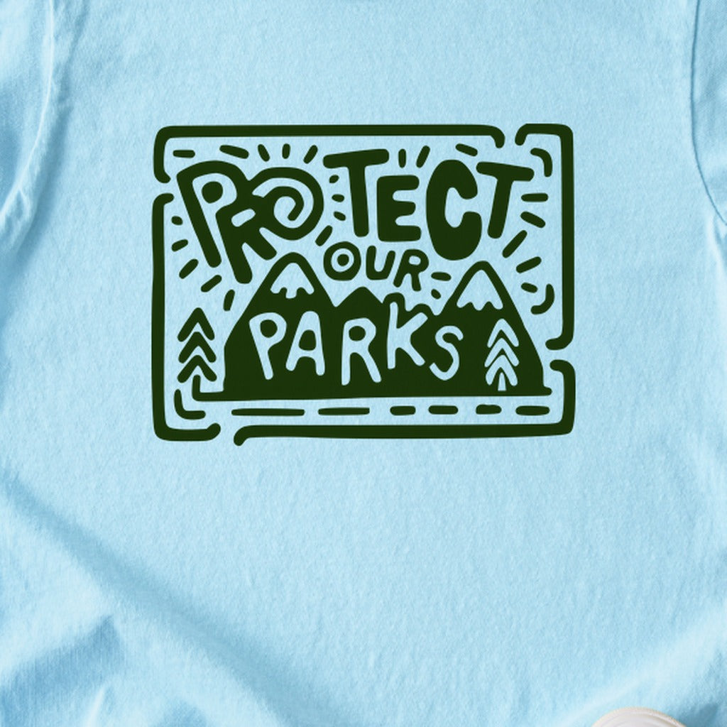 Protect Our Parks Kids Cotton T-Shirt