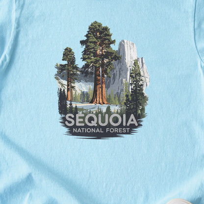Sequoia National Forest Kids Cotton T-Shirt
