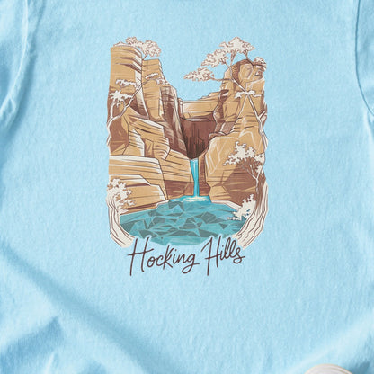 Hocking Hills State Park Kids Cotton T-Shirt