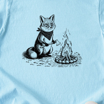 The Pyrofessor Fox Kids Cotton T-Shirt