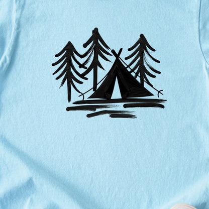 Painted Camp Kids Cotton T-Shirt