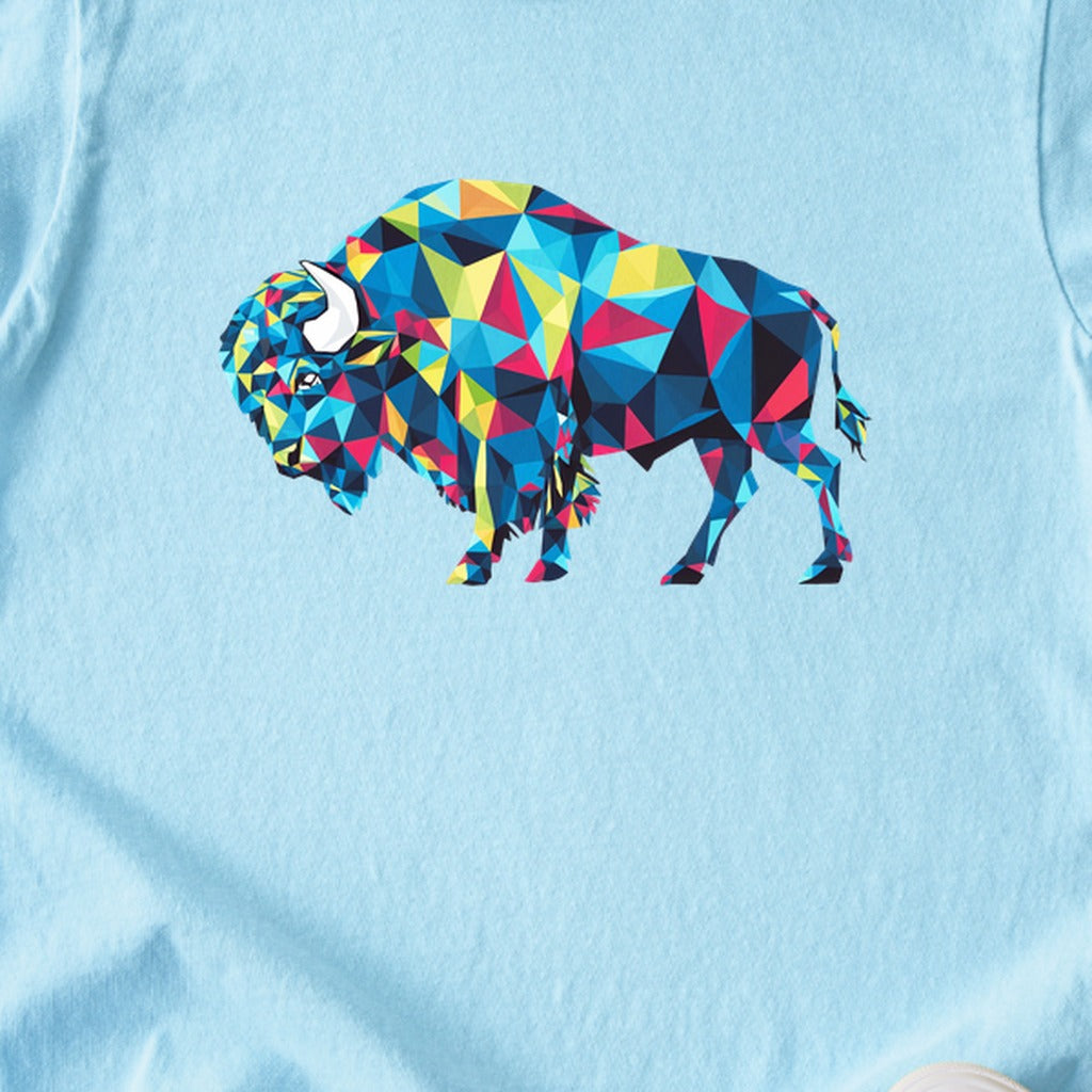 Buffalo Mosaic Kids Cotton T-Shirt
