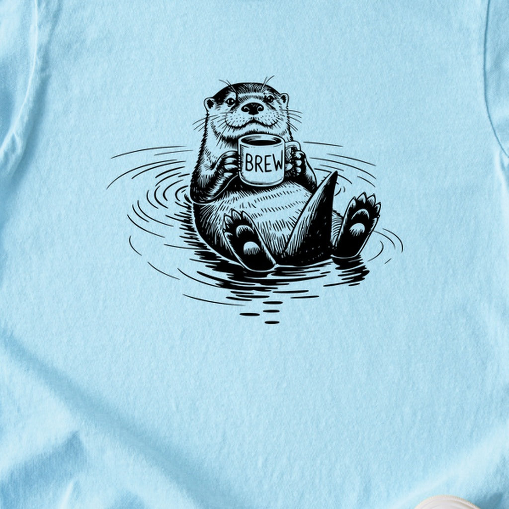 The Hoptimist Otter Kids Cotton T-Shirt