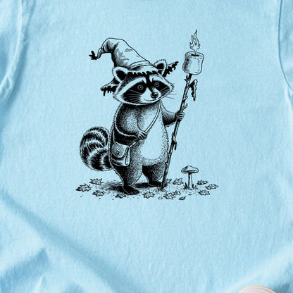 The S'morecerer Raccoon Kids Cotton T-Shirt
