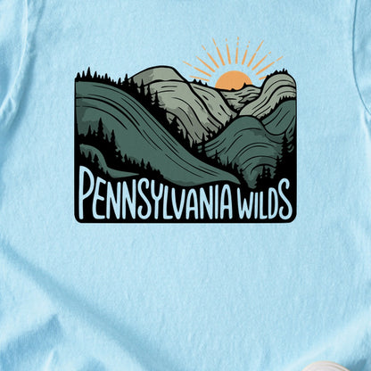 Pennsylvania Wilds Kids Cotton T-Shirt