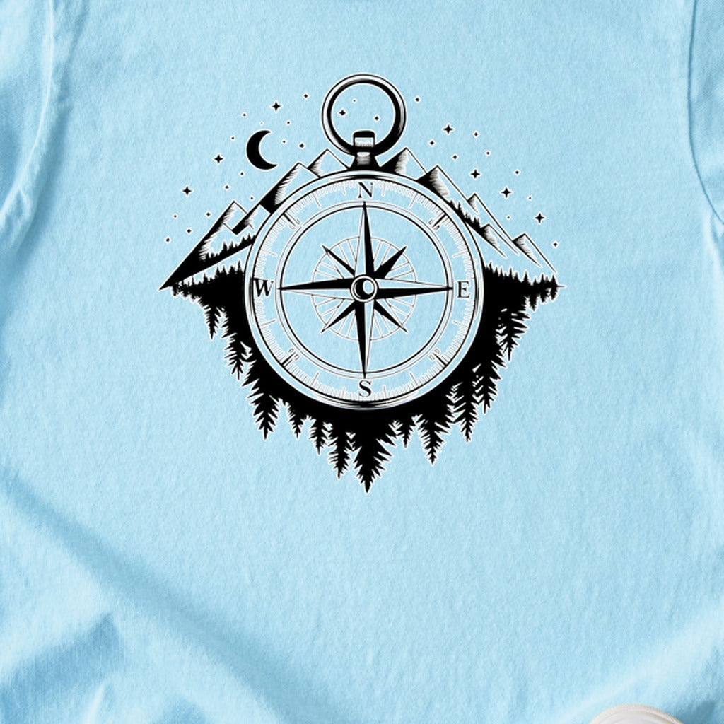 Navigate the Mountains Kids Cotton T-Shirt